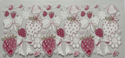 Whimsical Strawberries & Bows
