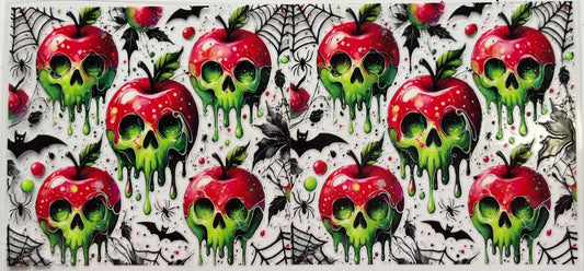 Realistic Poison Apples Bats and Spider Web