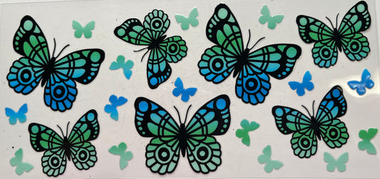 Blue-Green Butterflies
