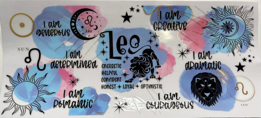 Leo Blue and Pink