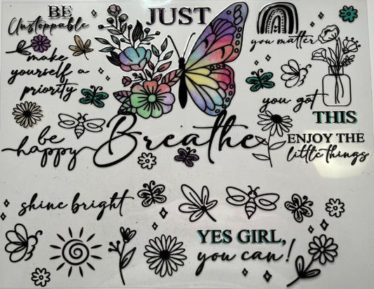 Just Breath Affirmations 40oz