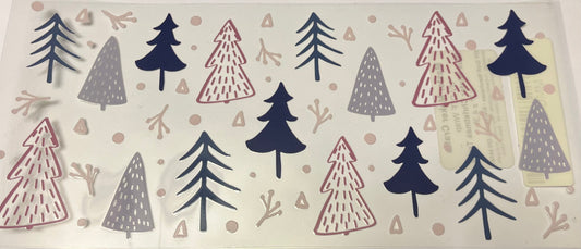 Purple Holiday Trees
