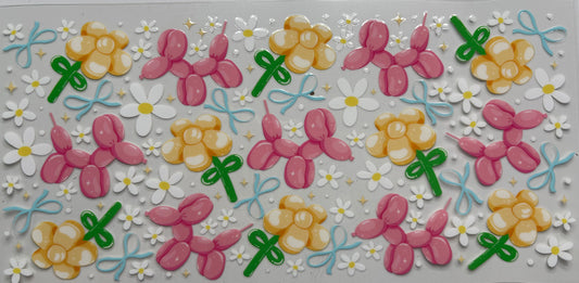 Balloon Dogs and Balloon Flowers