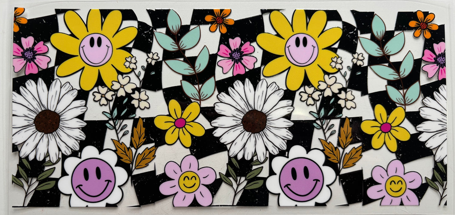 Smiley’s, Flowers on Checkered