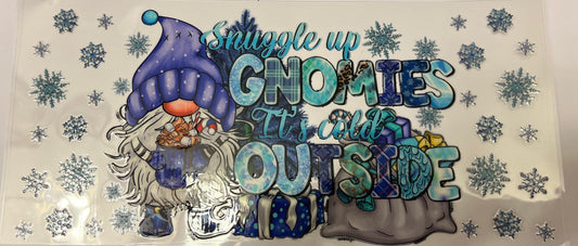 Snuggle up Gnomies It’s Cold Outside