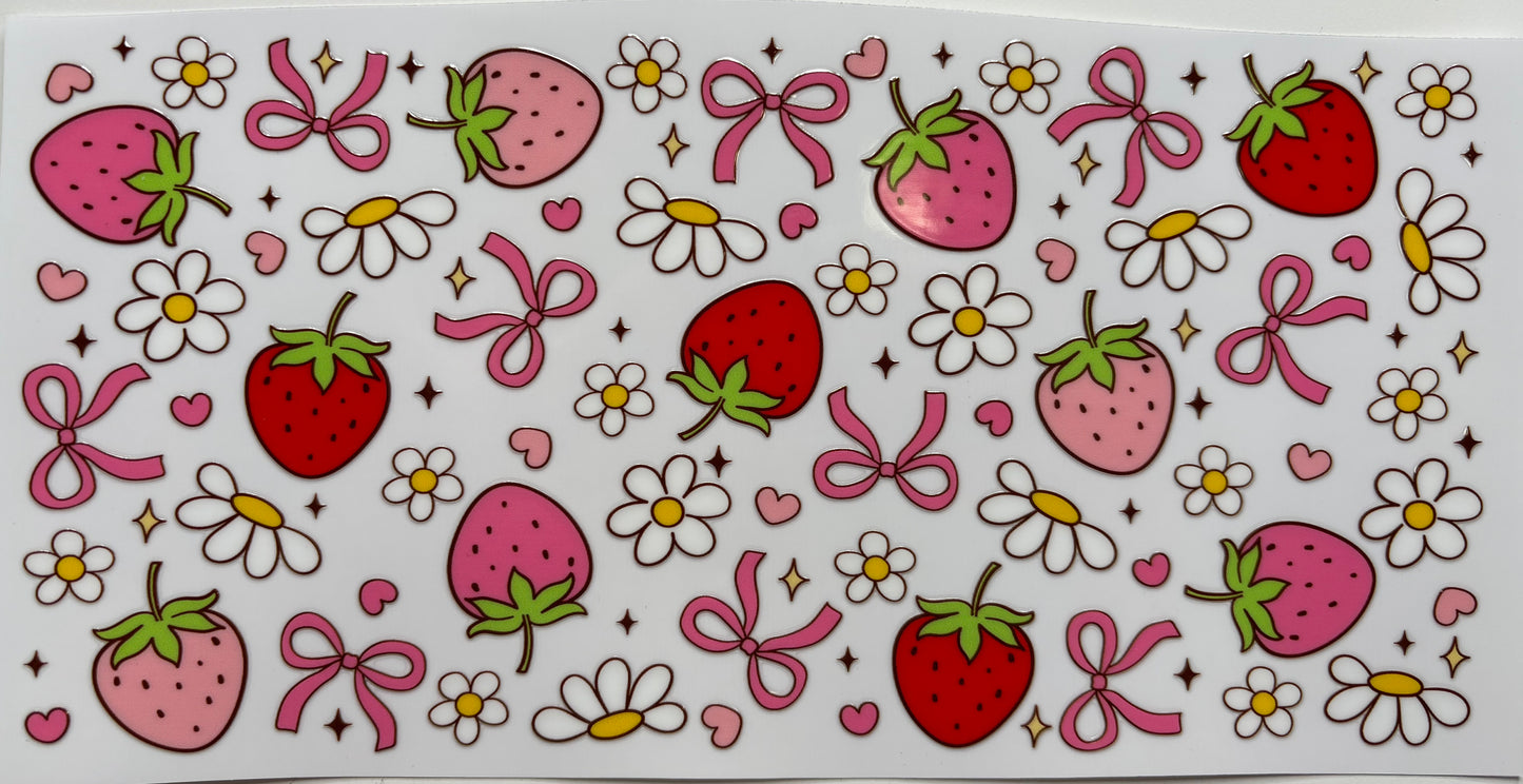 Strawberries and Bows