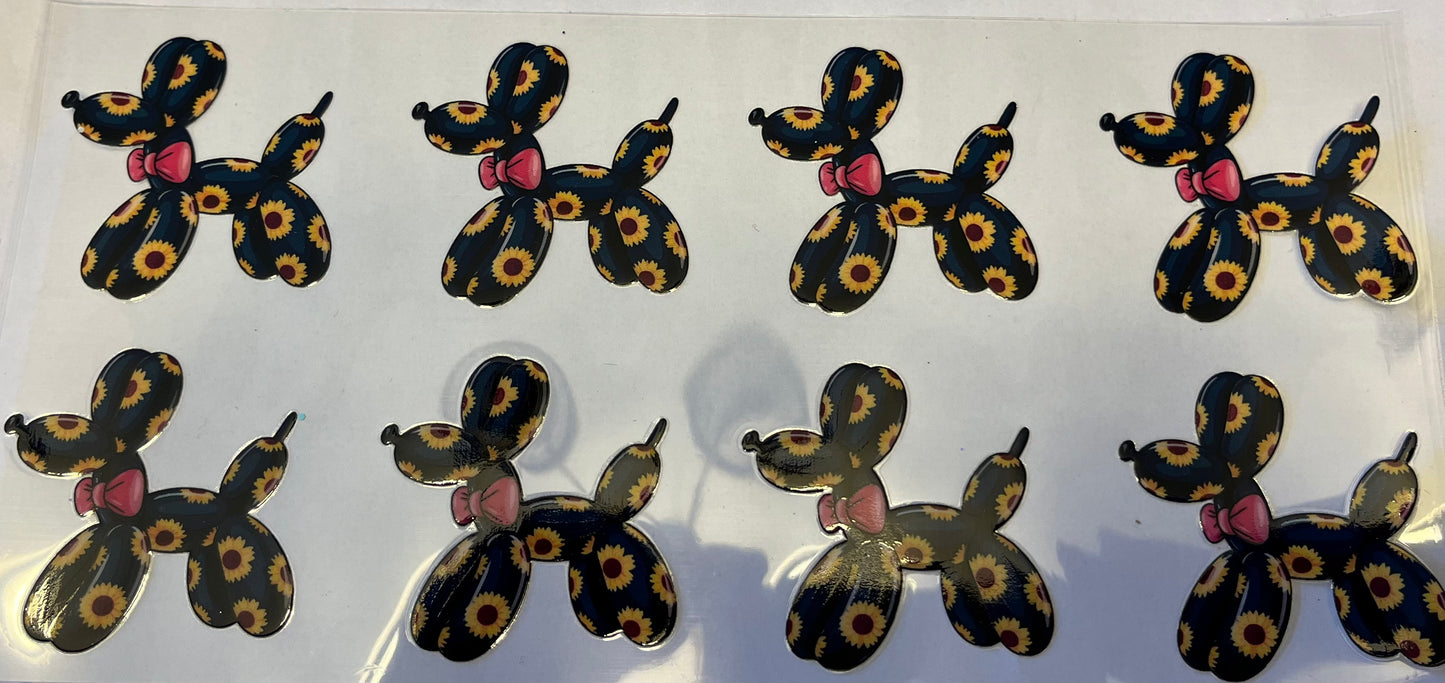 Sunflower Balloon Dog