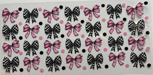 Pink Bows and Checkered Bows