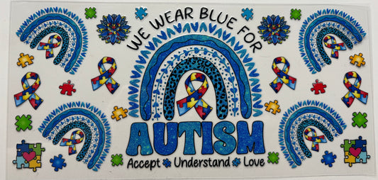 We Wear Blue for Autism