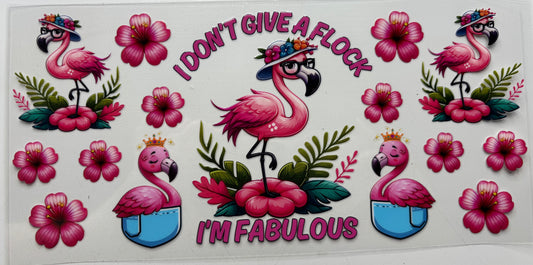 I Don’t Give a Flock Flamingo