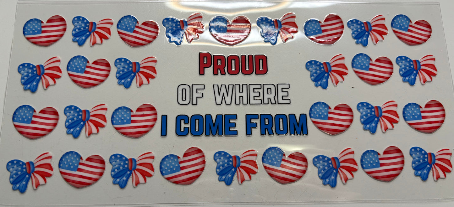 Proud of Where I Come From (USA)