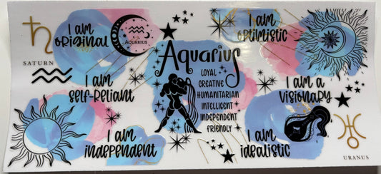 Aquarius Pink and Blue