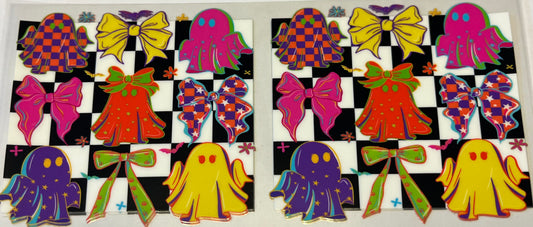 Checkered Ghost and Bows
