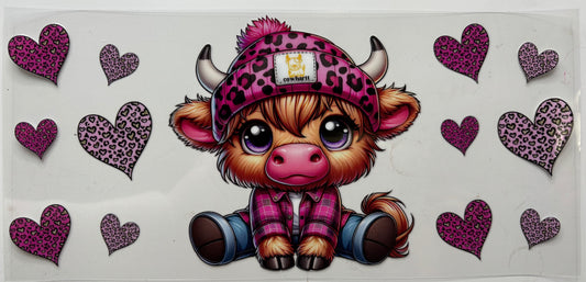 Pink Leopard Carhart Cow