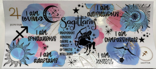 Sagittarius Pink and Blue