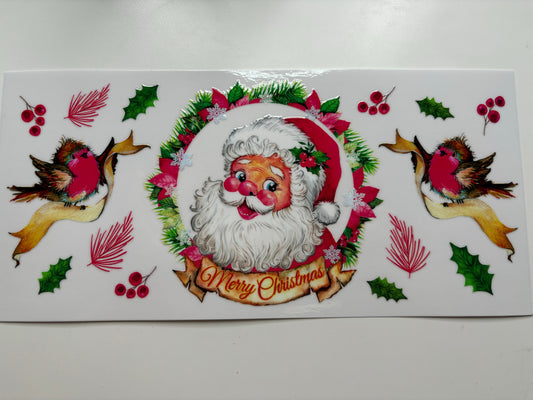 Santa Wreath