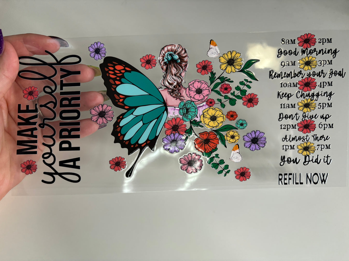 Make Yourself a Priority Butterfly