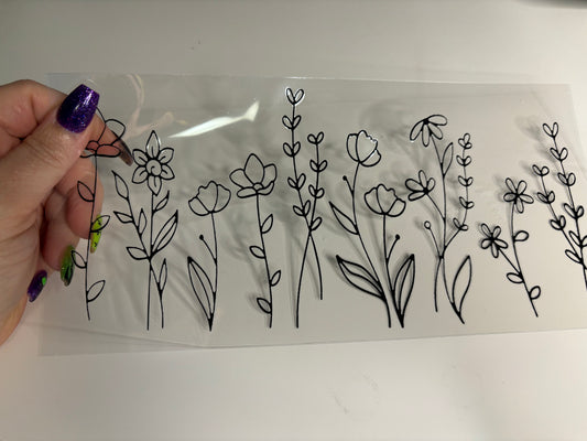 Black Flowers