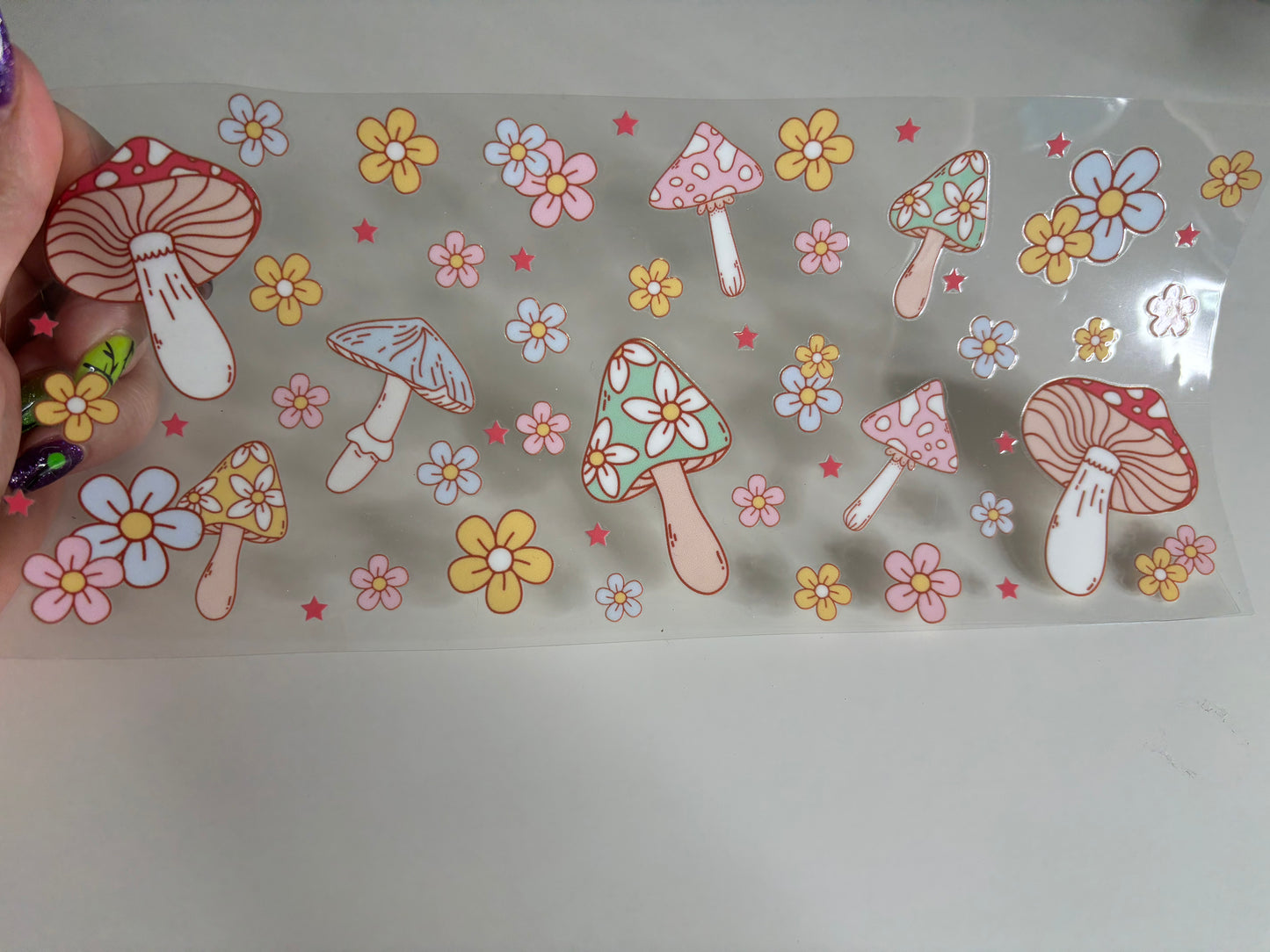 Pastel Mushrooms