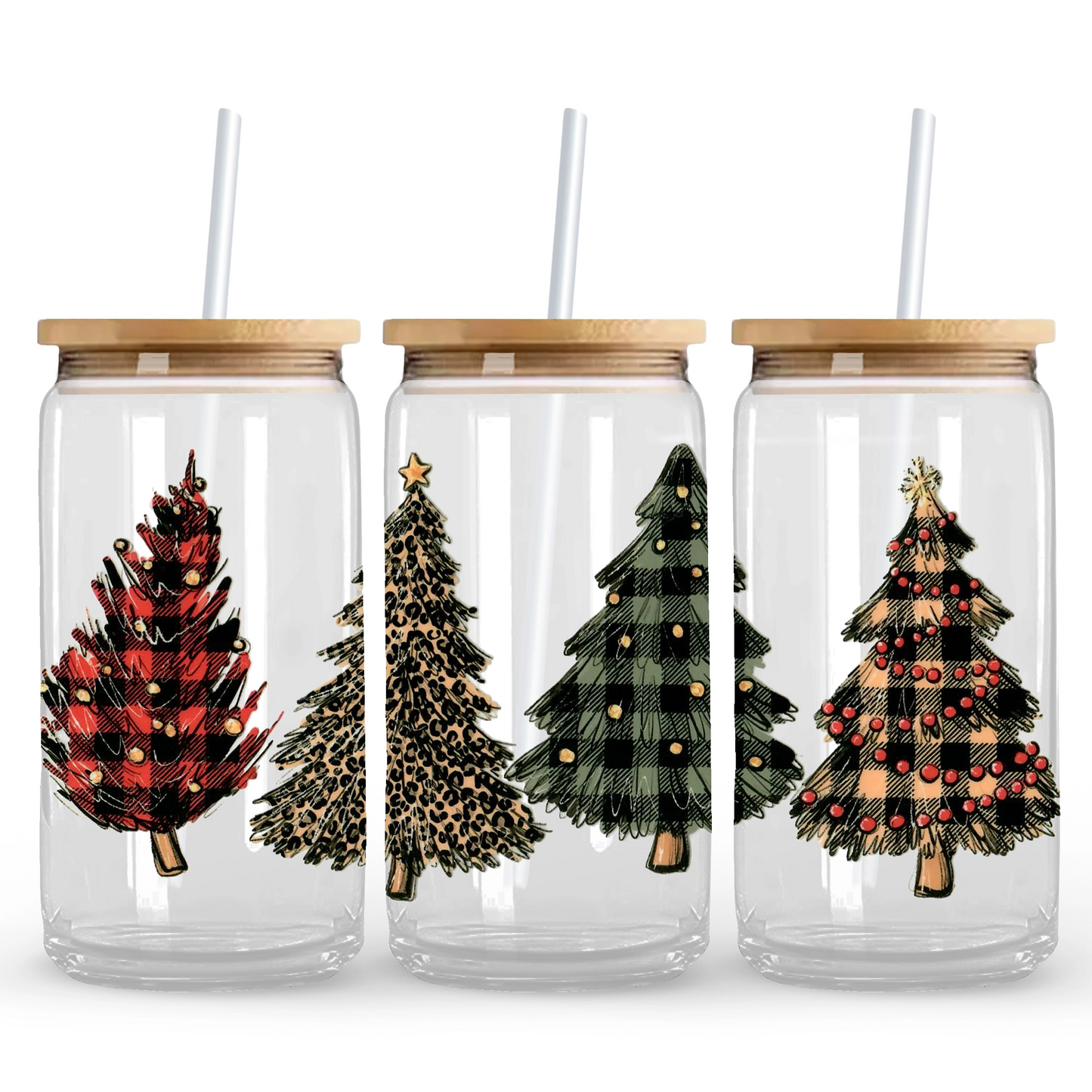 Plaid Christmas Trees