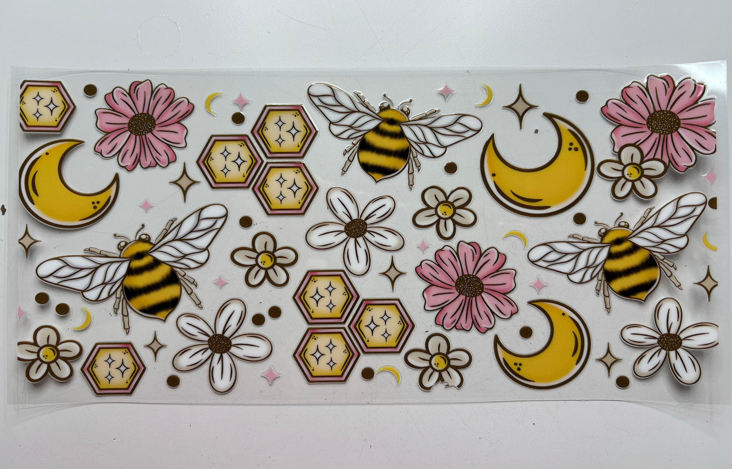 Bees on sunny day